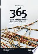 Libro 365 guías de desempeño de la eficacia profesional