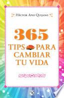 Libro 365 tips para cambiar tu vida
