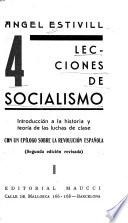 4 lecciones de socialismo