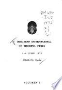 6. Congreso Internacional de Medicina Física, 2-6 julio 1972, Barcelona, (España).