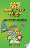 Libro 665 enigmas y juegos de lógica