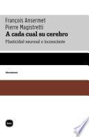 Libro A cada cual su cerebro