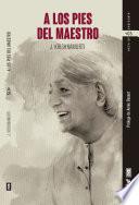 Libro A los pies del maestro
