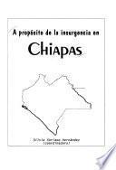 A propósito de la insurgencia en Chiapas