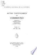 Actas capitulares de Corrientes: 1667 a 1676