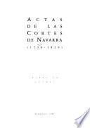 Actas de las Cortes de Navarra (1530-1829)