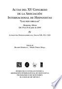Actas del XV Congreso de la Asociación Internacional de Hispanistas Las dos orillas