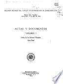 Actas y documentos, segunda reunión del Consejo Inter-americano de Jurisconsultos, Buenos Aires, Argentina, 20 de abril-9 de Mayo de 1953