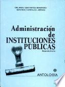 Administración de instituciones públicas