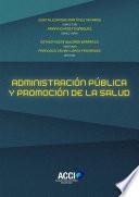 Libro Administración pública y promoción de la salud