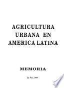 Agricultura urbana en América Latina