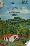 Agricultura y Desarrollo Sostenible region B5: Matagalpa y Jinotega