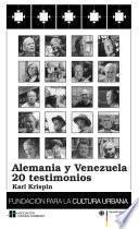 Libro Alemania y Venezuela: 20 testimonios