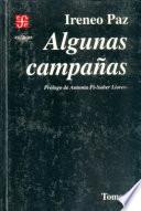 Libro Algunas campañas