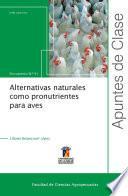 Libro Alternativas naturales como para aves