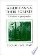 Libro Americans and Their Forests