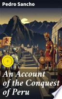 Libro An Account of the Conquest of Peru