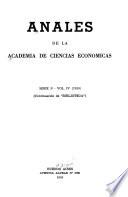 Anales de la Academia Nacional de Ciencias Económicas