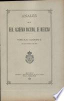 Anales de la Real Academia Nacional de Medicina - 1926 - Tomo XLVI - Cuaderno 2