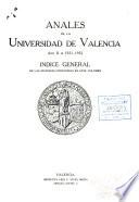 Anales de la Universidad de Valencia