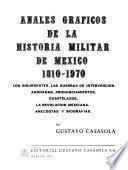 Anales gráficos de la historia militar de México, 1810-1970