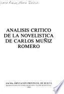 Análisis crítico de la novelística de Carlos Muñiz Romero