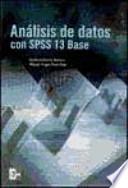 Libro Análisis de datos con SPSS 13 Base