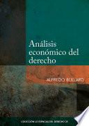 Libro Análisis económico del derecho