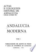 Andalucía moderna