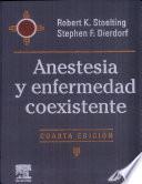 Libro Anestesia Y Enfermedad Coexistente