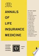 Libro Annals of Life Insurance Medicine 6