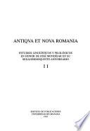 Antiqua et Nova Romania