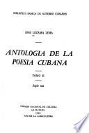 Antología de la poesía cubana: Siglo XIX