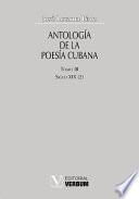 Libro Antología de la poesía cubana. Tomo III