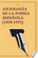 Libro Antología de la poesía española, 1939-1975
