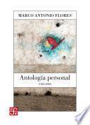 Libro Antología personal (1960-2002)
