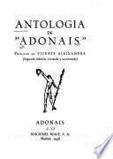Antologías de Adonais