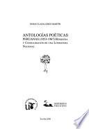 Antologías poéticas peruanas, 1853-1967
