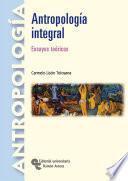 Libro Antropología integral