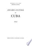 Anuario cultural de Cuba. 1943-