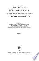 Anuario de historia del estado, la economía y la sociedad en América Latina