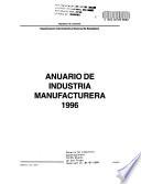 Anuario de industria manufacturera