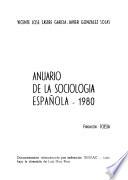 Anuario de la sociología española