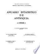 Anuario estadístico de Antioquia