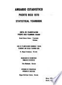 Anuario Estadístico, Puerto Rico