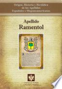 Libro Apellido Ramentol