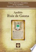 Libro Apellido Ruiz de Gauna