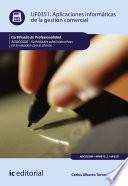 Libro Aplicaciones informáticas de la gestión comercial. ADGG0208