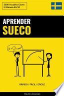 Libro Aprender Sueco - Rápido / Fácil / Eficaz
