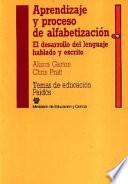 Libro Aprendizaje y proceso de alfabetización